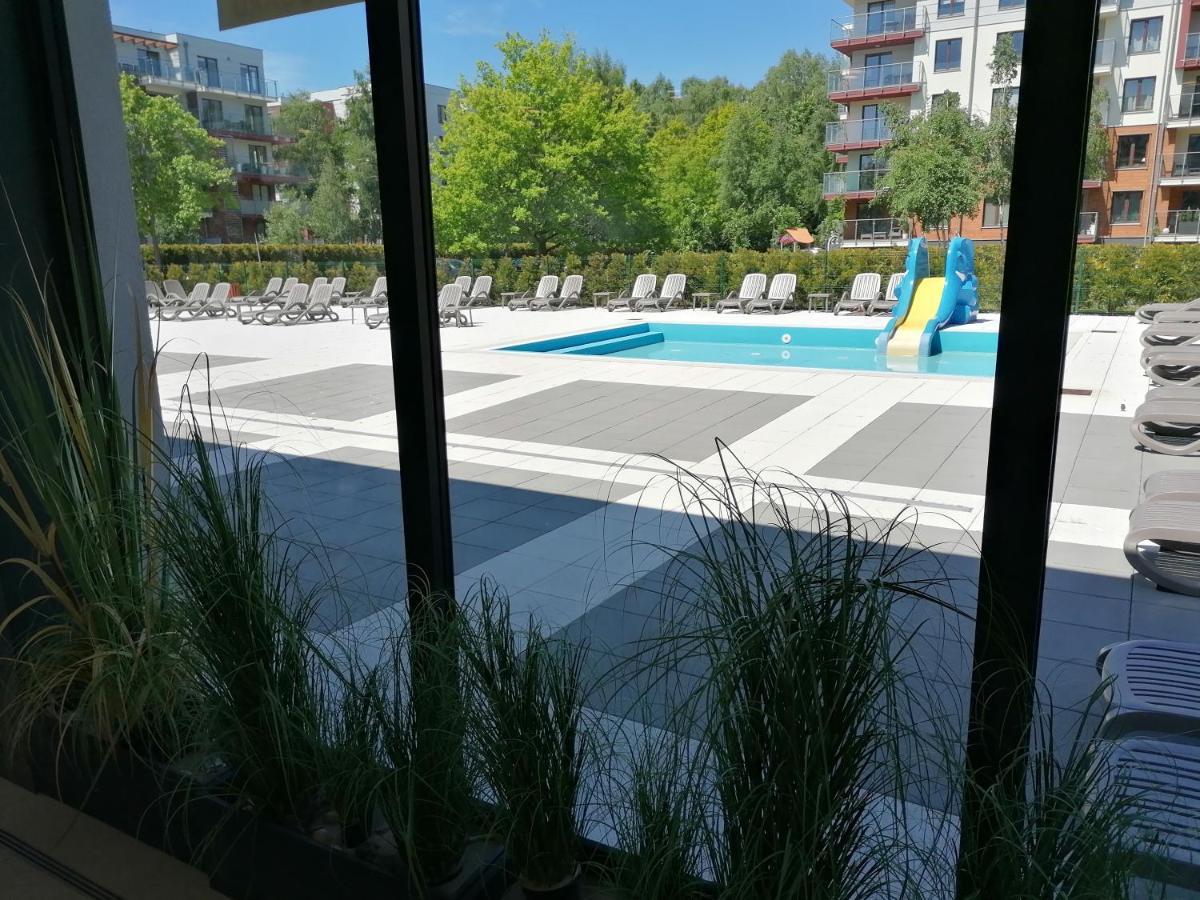 Morze Kolobrzeg Basen Kryty Apartment Ngoại thất bức ảnh
